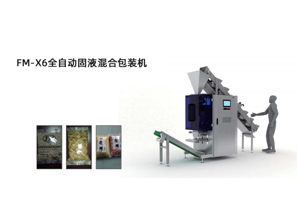 <b>FM-X6全自動(dòng)固液混合包裝機(jī)</b>